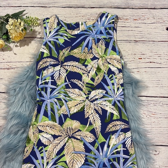 J.McLaughlin Sophia Bermuda Palm Print Dress - Picture 5 of 8